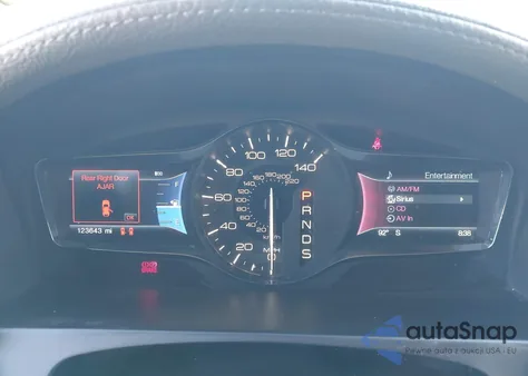 2013 Lincoln Mkx z USA, uszkodzony, nr VIN 2LMDJ6JK8DBL30183